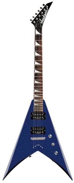 Jackson KVX10 King V Electric Guitar, Dark Metallic Blue