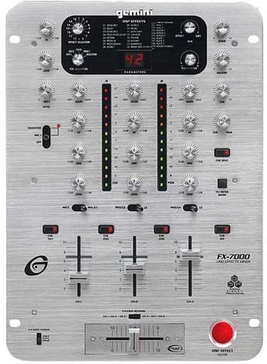 Gemini FX7000 10 Inch Pro DJ Mixer with Effects, Main