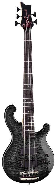 Dean Rhapsody 5-String Quilt Top Electric Bass Guitar, Main