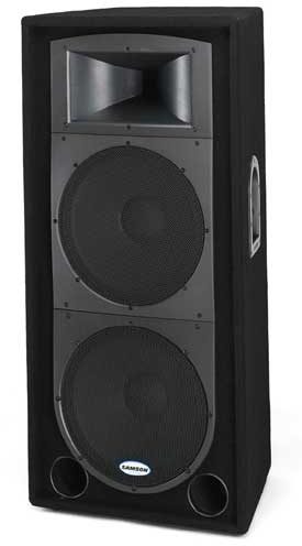 Samson RS215 Resound PA Speaker Cabinet (2x15 in.), Main