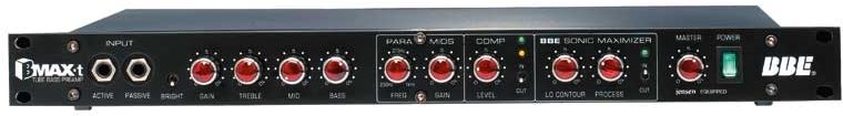 BBE BMAX-T Tube Bass Preamp, Main