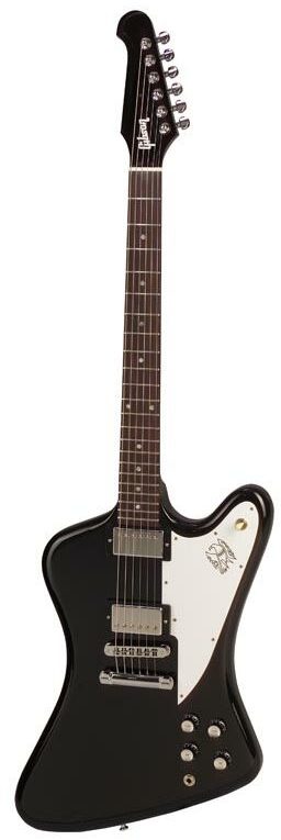 Gibson Firebird Studio Electric Guitar (with Case), Ebony with Chrome Hardware