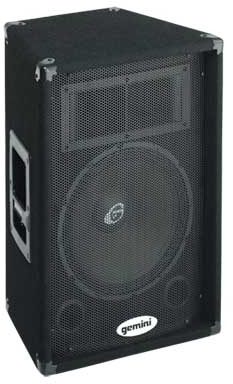 Gemini GT1202 2-Way Trapezoid Speaker Cabinet (120 Watts, 1x12 in.), Main