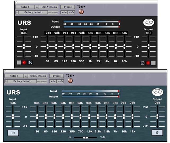 URS Classic Console Graphic EQ Software Bundle (Macintosh and Windows), Main