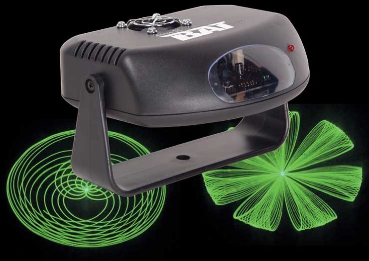 American DJ The Bat Green Laser, Main