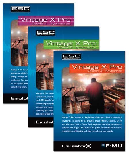Emu Vintage X Pro Bundle Sample Library, Main