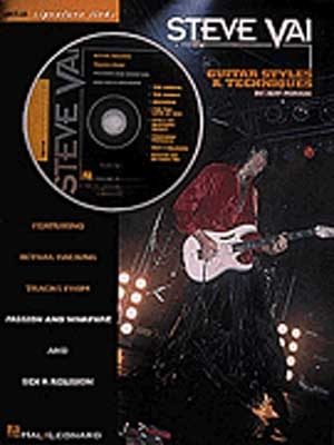 Steve Vai Guitar Styles and Techniques Book and CD | zZounds