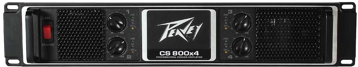Peavey CS 800X4 Power Amplifier (800 Watts), Main