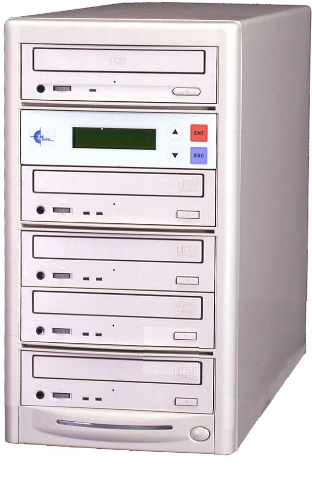 EZ Dupe 52X CD Duplicator with ASUS Drive, 4-Target