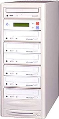 EZ Dupe 52X CD Duplicator with ASUS Drive, 6-Traget