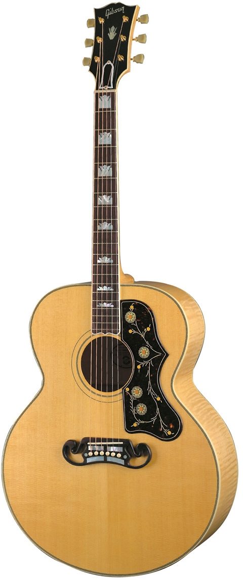 Gibson Sj200ec Super Jumbo Cutaway Acoustic-electric Guitar (with Case)