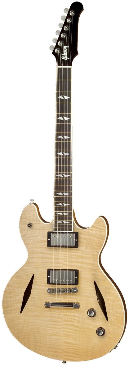 Gibson Vegas Standard Semi-Hollowbody Electric Guitar (with Case), Natural