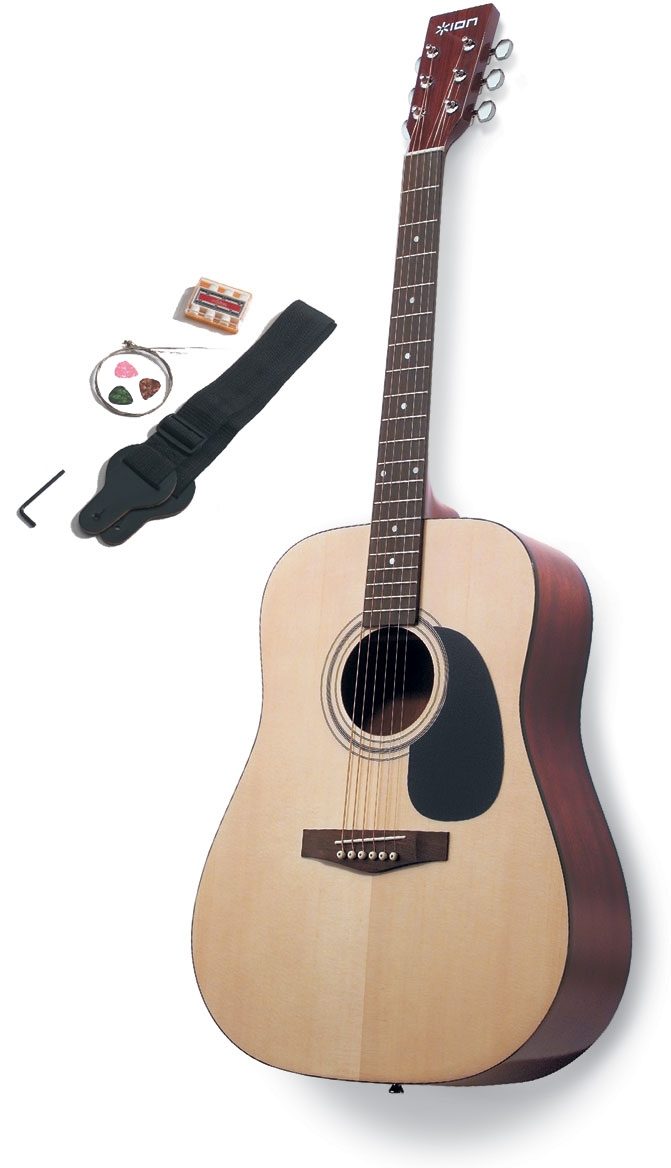 Ion Audio iGP04 Acoustic Guitar Package, Main