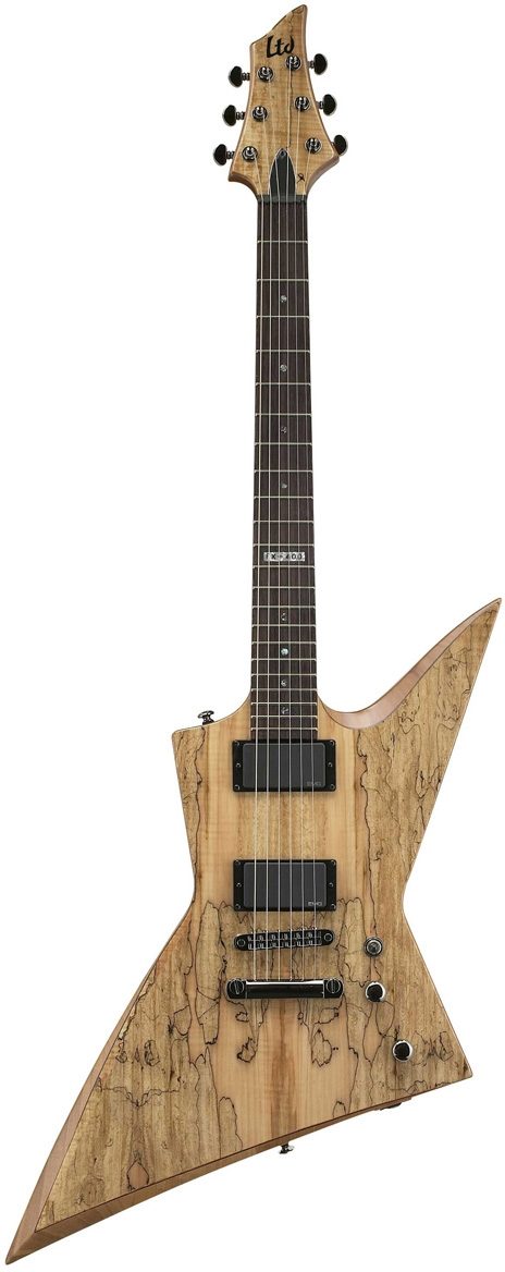 ESP LTD FX400 Spalted Maple Top Electric Guitar, Main