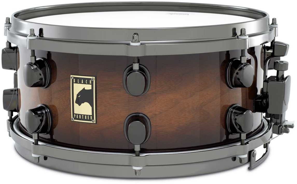 Mapex Black Panther Walnut Snare Drum, 6x13 Inch