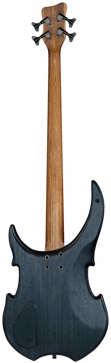 Warwick Vampyre BO Dark Lord Electric Bass (with Gig Bag), Rear