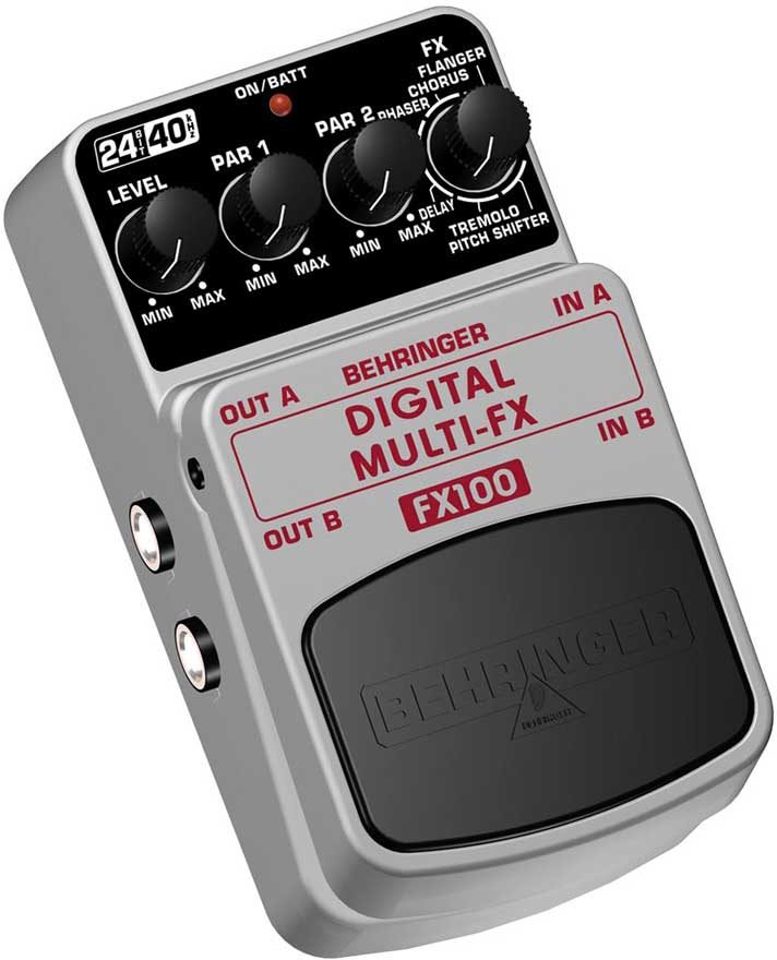 Behringer FX100 Digital Stereo Multi-Effect Pedal, Main