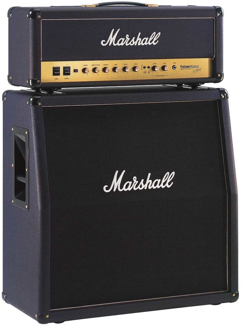 Marshall Vintage Modern Guitar Amplifier Half Stack with 2466 Head
