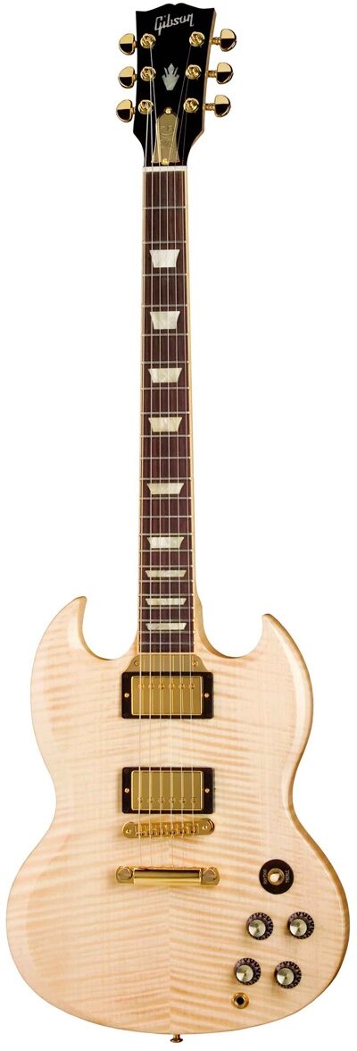 Gibson SG Select Electric Guitar (with Case), Natural