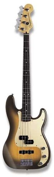 Fender Deluxe P-Bass Special (Rosewood), Brown Sunburst