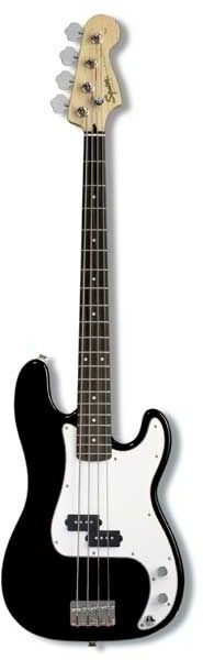 Squier Affinity P-Bass (Rosewood), Black