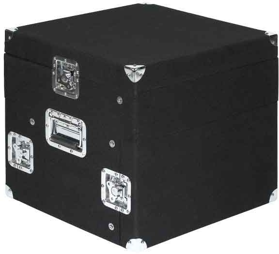 RaXXess Converta Rack Mixer Case With Recessed Hardware (10 Spaces over 6 Spaces), Closed