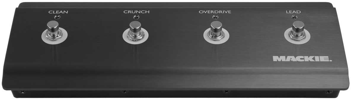 Mackie Hotwire PB4 Pedal for Hotwire Guitar Combo Amplifier, Top View