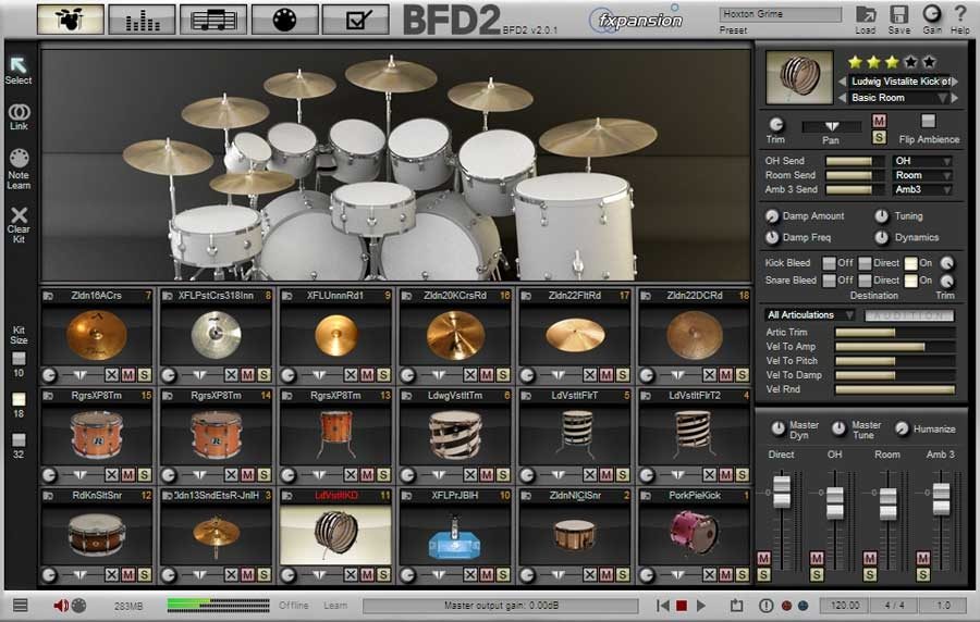 Bfd drums deals free