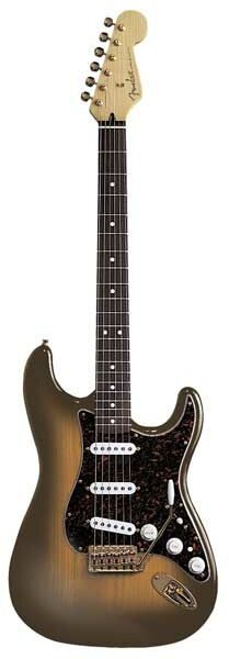 Fender Super Strat (Rosewood, With Gig Bag), Brown Sunburst