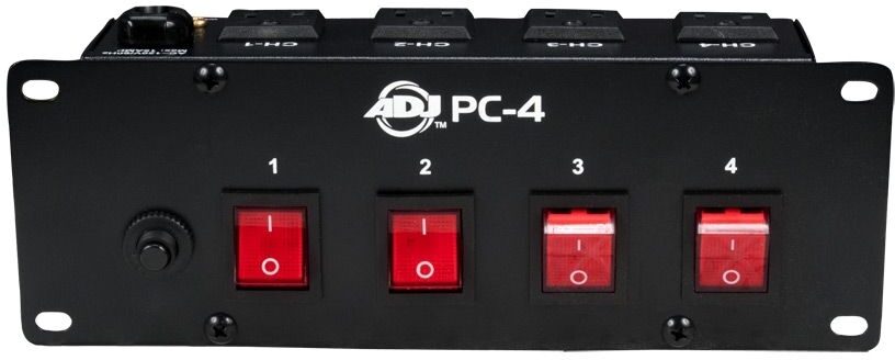 ADJ PC-4 Power Center, Action Position Back