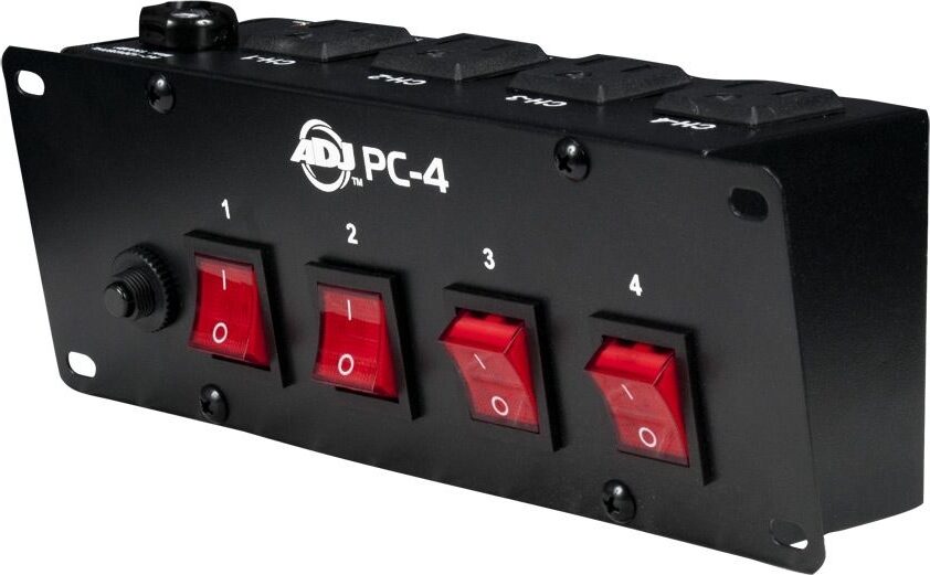 ADJ PC-4 Power Center, Action Position Back