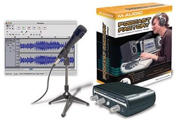M-Audio Podcast Factory Podcasting Solution, Main