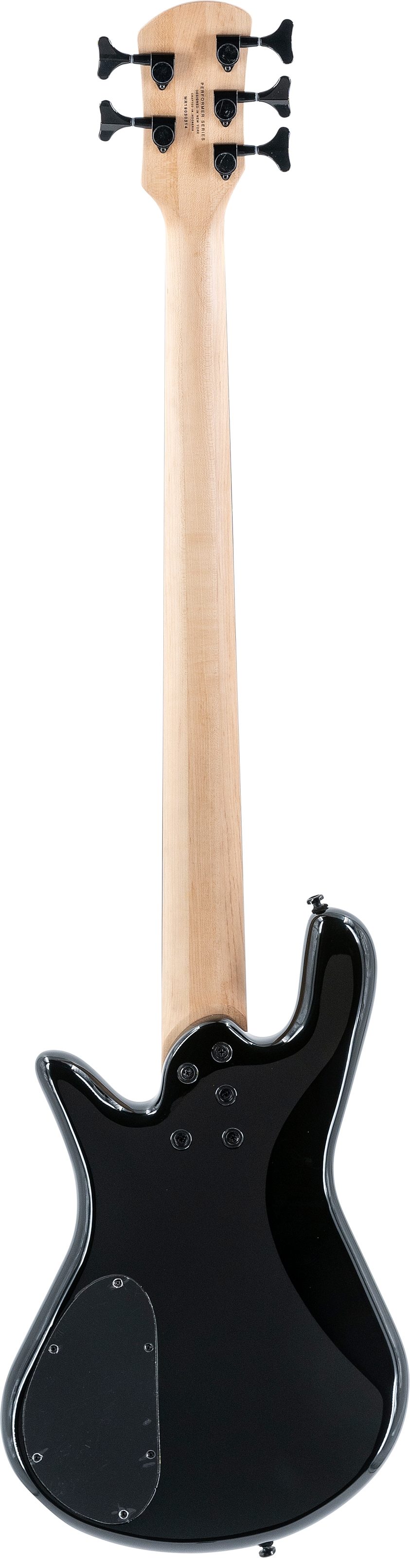 Spector Performer Electric Bass, 5-String, Action Position Back