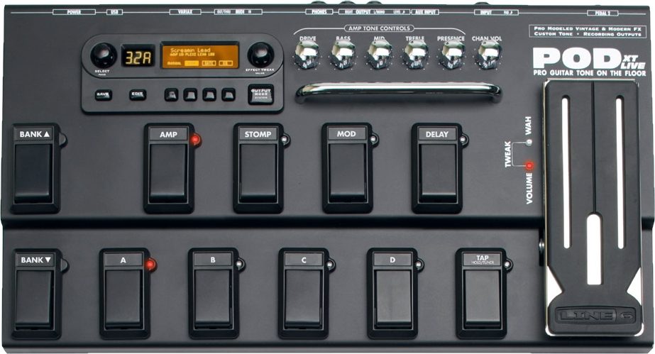 Line 6 PODXT-LIVE Modelling Guitar Preamp – Fleet Pro Sound