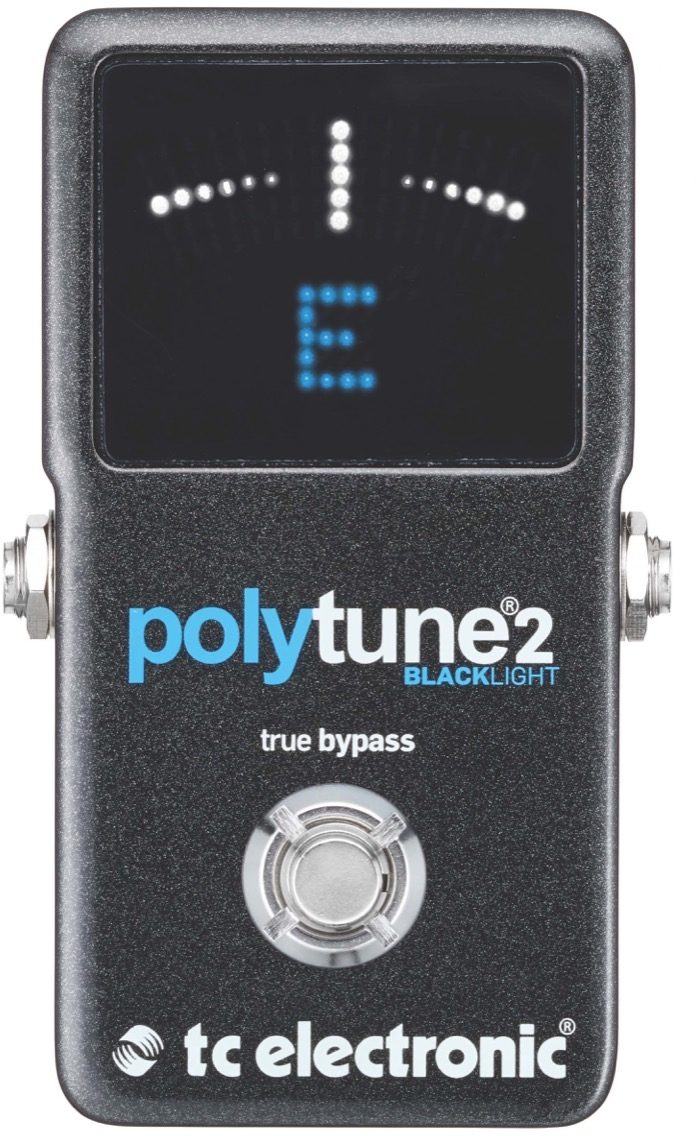 TC Electronic PolyTune 2 Polyphonic Blacklight Tuner Pedal