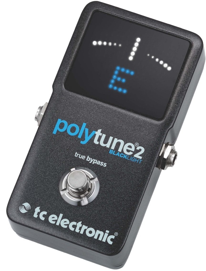 TC Electronic PolyTune 2 Polyphonic Blacklight Tuner Pedal