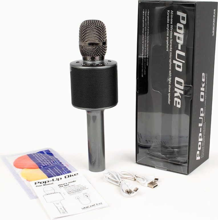 Lighted Karaoke Microphone - Micro Center