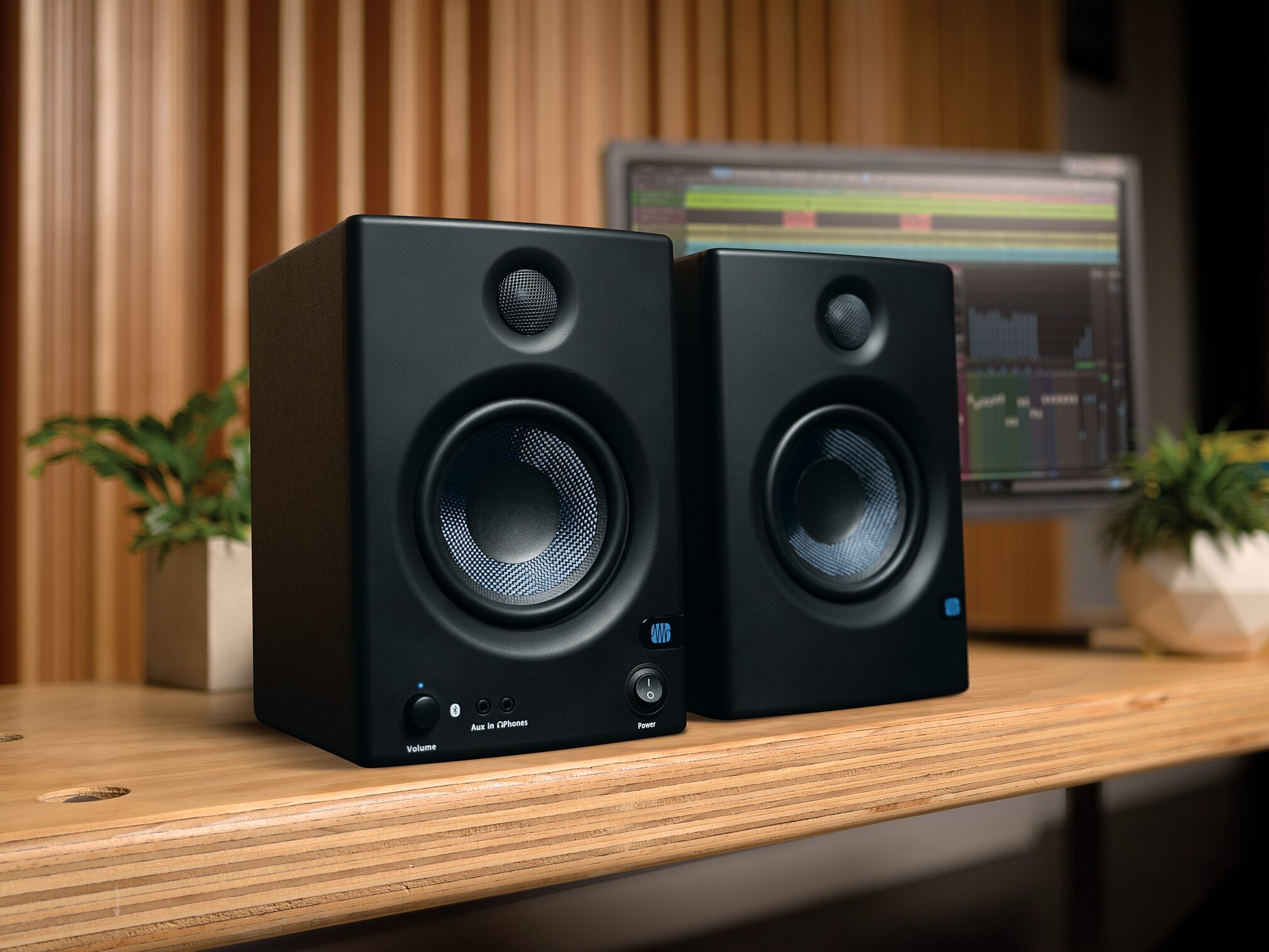 PreSonus Eris E5 BT Bluetooth Media Reference Monitors