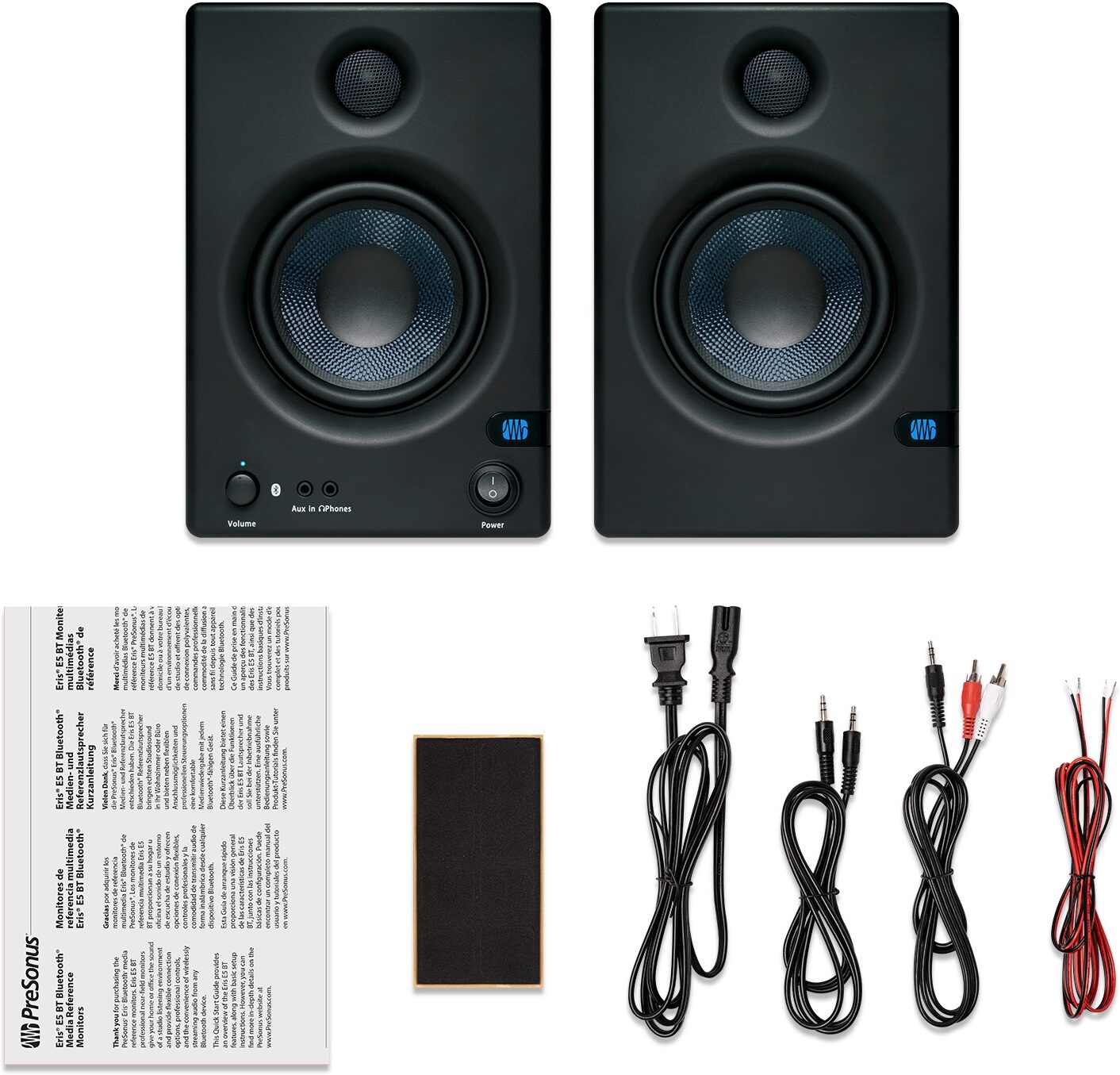 PreSonus Eris E3.5 & Sub8 near field audio monitors review