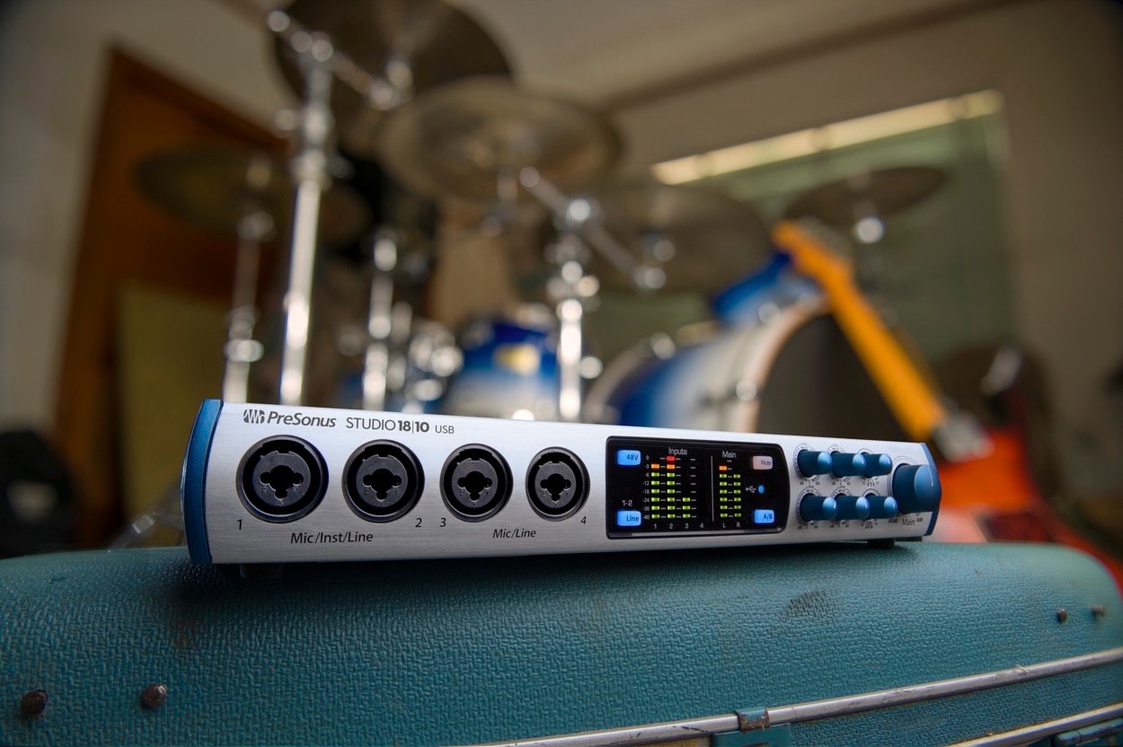 PreSonus Studio 1810 USB Audio/MIDI Interface, ve