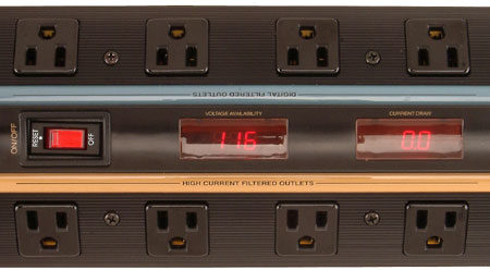 Monster Cable Power Pro 2000 12-Outlet Power Conditioner, Close Up 2