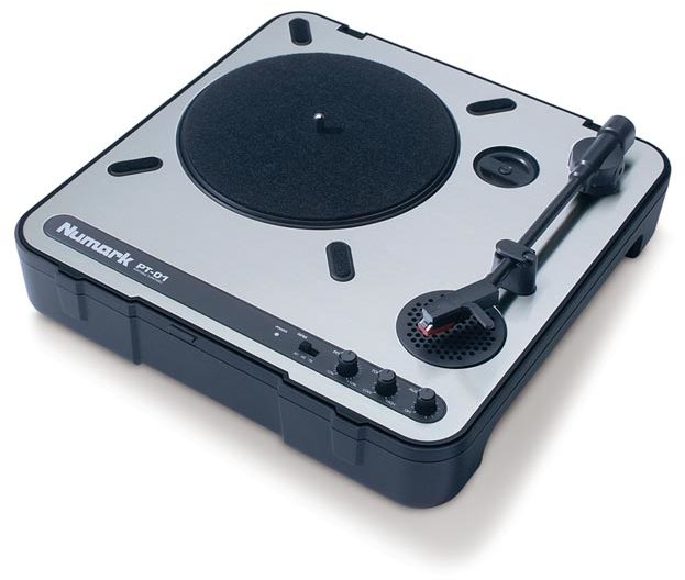 Numark PT01 Portable DJ Turntable, Main