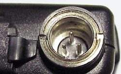 AKG WMS40 UHF Guitar/Bass Wireless System, PT 40 Connector Closeup