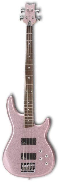 Daisy Rock Rock Candy Electric Bass, Champagne Sparkle