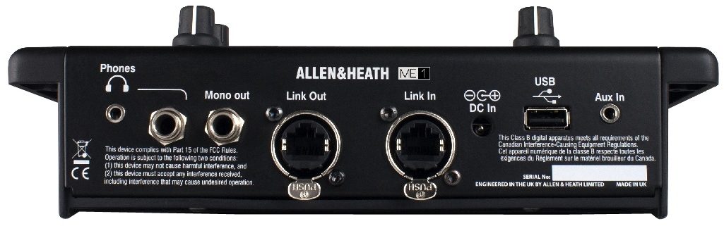 Allen & Heath ME-1 Personal Monitor Mixer