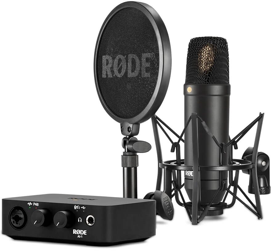 Rode Complete Studio Kit with NT1 Microphone and Ai-1 Interface