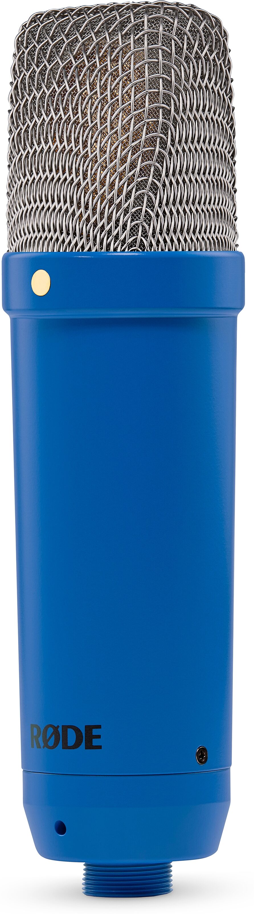 Rode NT1 Signature Series Studio Condenser Microphone, Cobalt, Action Position Back