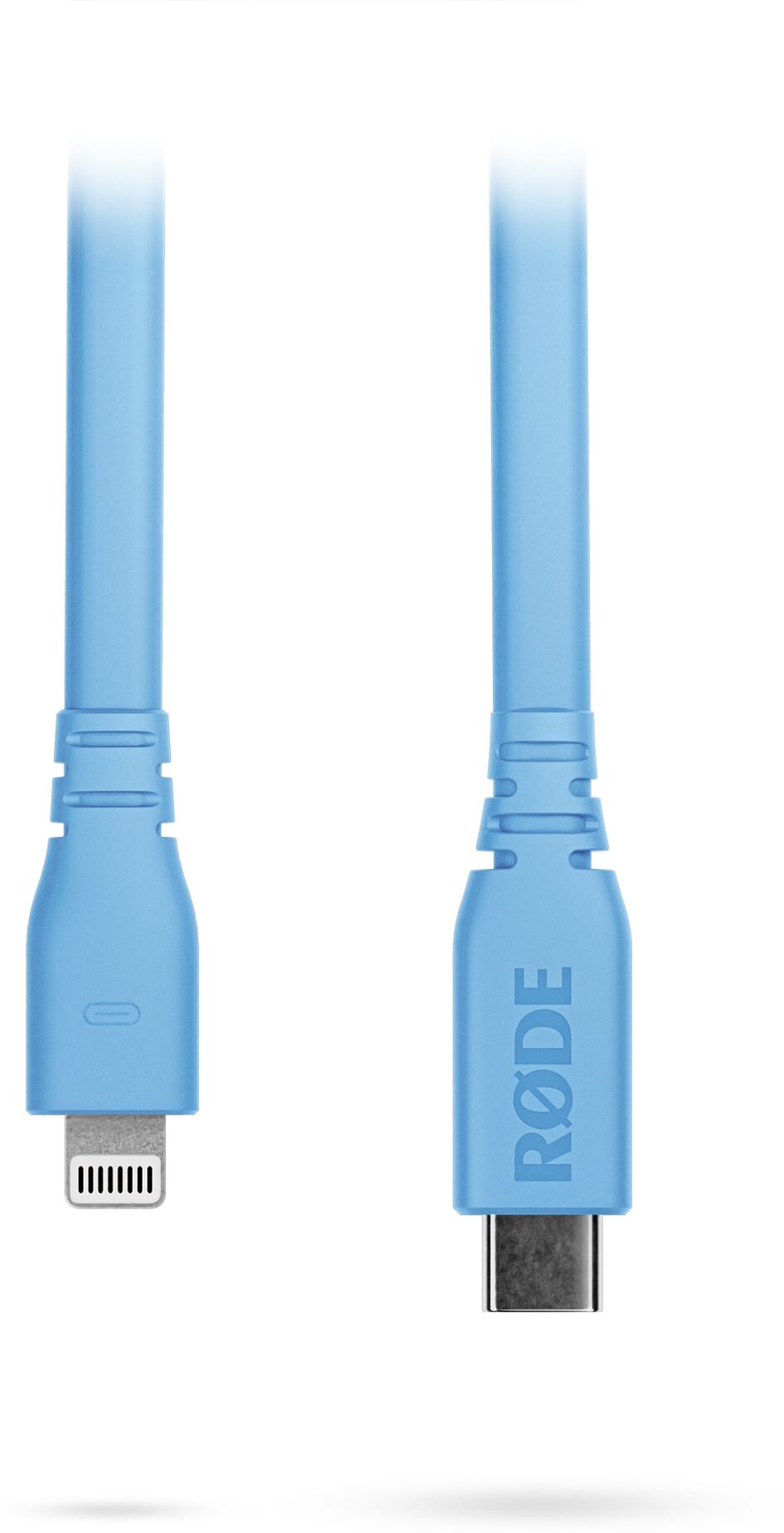 Rode SC19 1.5m USB-C to Lightning Accessory Cable, Blue, Action Position Back