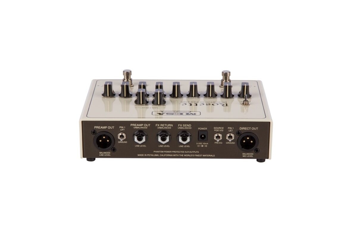 Mesa/Boogie Rosette Acoustic DI-Preamp Pedal, view