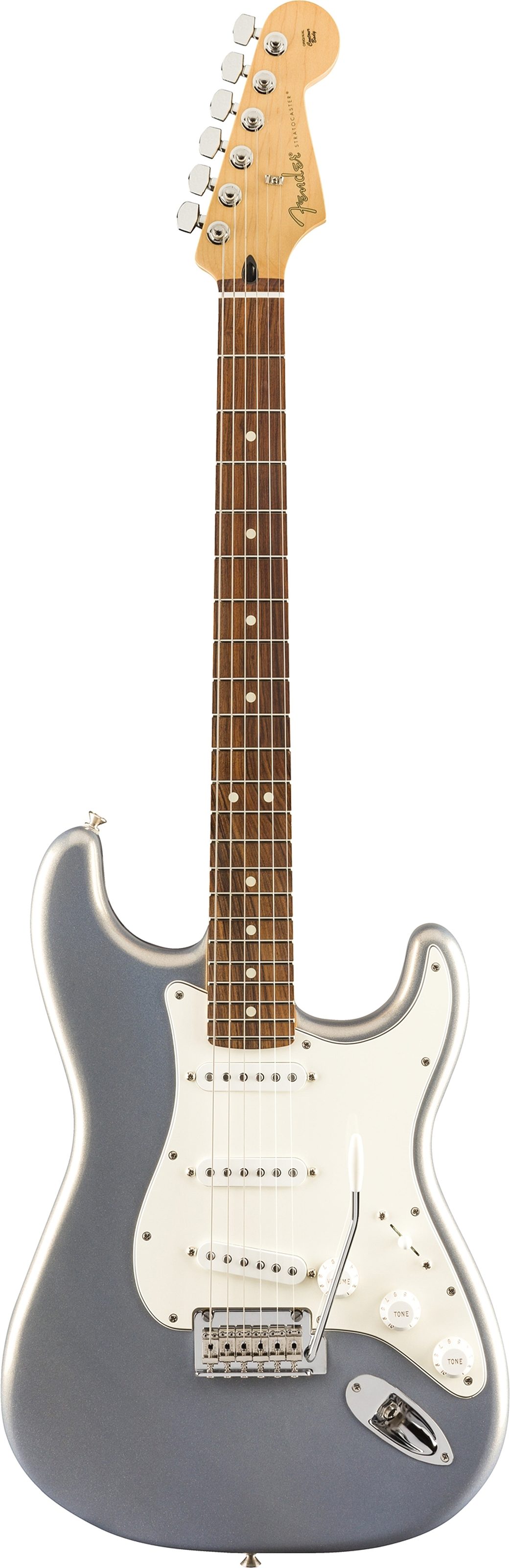 Fender Player Stratocaster Electric Guitar (Pau Ferro Fingerboard), Action Position Back